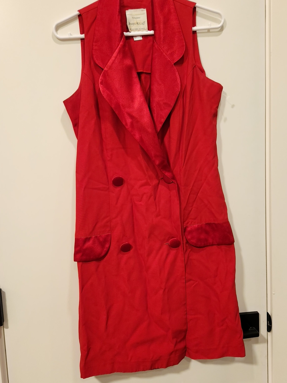 Joseph Ribkoff Red Dress with Branded Label
